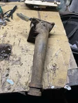 1955-56-57-58. Ford Car, F100 Transmision Tail Housing Ab 7651A Used. Price: $75.00.