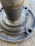 Borg WARNER4-SPEED Transmission Input Shaft Bearing Retainer 3859033 Genuine Gm Used. Price: $29.00.