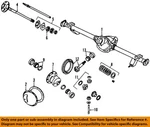 Chrysler Oem 85-06 Cherokee Rear Suspension Axle Housing-bearing J8134586AB New. Price: $68.00.