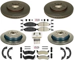 H/d Police Package Disc Brake Rotors Pads Fits 06-11 Ford Crown Victoria Marquis New. Price: $423.00.