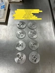 Qty Pic Design Stainless Spur Gear 32 Pitch 63 Teeth 3/8 Bore 1/8 Face Width Used. Price: $25.00.