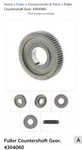 Eaton Fuller Counter Shaft Gear New. Price: $80.00.