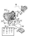 Genuine Mopar Transmission Case 68003761AA New. Price: $293.46.