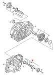 Genuine Vw Audi Skoda Seat Arteon Beetle Cabrio Flanged Shaft 02M409343E New. Price: $322.07.