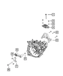 Genuine Mopar Transmission Mount Bracket 68240664AA New. Price: $101.46.