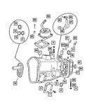 Genuine Mopar Output Shaft Bearing Cup 5003584AA New. Price: $18.49.