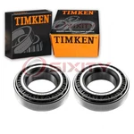 2 Pc Timken Front Differential Bearing Sets For 1984-1989 Isuzu Trooper Ob New. Price: $40.67.