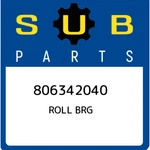 Subaru Roll Brg 806342040, New Genuine Oem Part. Price: $137.83.