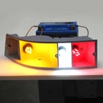 New Tail Lamp Housing Set For Porsche 911 (69-88) Led Bulbs Lightweight. Price: $349.00.