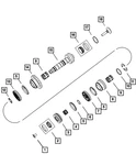 Genuine Mopar Reverse Gear 68033363AA New. Price: $14.94.
