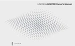 2025 Lincoln Aviator Owner's Manual New. Price: $60.00.