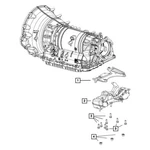 Mopar Automatic Transmission Mount Bracket New. Price: $45.76.