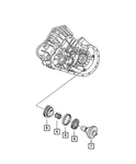 Genuine Mopar Reverse Gear 5096130AA New. Price: $73.11.