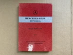 Original Mercedes Benz Type 300 Gullwing Spare Parts List Manual Edition Used. Price: $630.00.