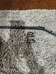 Jeep T-14 Borg Warner Shift Lever With Spring 991091 Used. Price: $80.00.