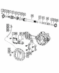 Genuine Mopar 2006-2011 Dodge Ram 1500 Axle Intermediate Shaft Right 52114636AB New. Price: $94.49.