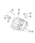 Genuine Mopar Transmission Roller Bearing 68132695AA New. Price: $58.16.