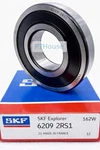 6209 2RS1 Skf Deep Groove Ball Bearing -made France 45X85X19 New. Price: $17.90.