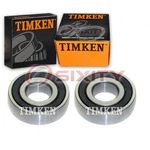 2 Pc Timken Rear Transmission Output Shaft Bearings For 1981-1985 Jeep Jc New. Price: $159.22.
