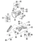 Genuine Mopar Bushing 68313884AA New. Price: $16.38.