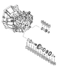 Genuine Mopar Hub 68146125AA New. Price: $63.06.