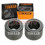 Pc Timken Rear Wheel Bearings 2002-2004 Ford Fiesta Ikon Axle At New. Price: $125.54.