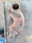 1949 1950 Oldsmobile 303 Rocket V8 Lower Bellhousing Gm 558709 Used. Price: $100.00.