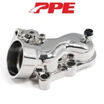 Ppe Polished Thermostat Housing Cover For 2004.5-2010 Gmc Chevrolet 6.6L Duramax New. Price: $117.99.