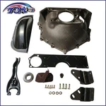 3733365 Bellhousing Kit W/ Clutch Fork Inspection Cover 55-59 Chevy V8 New. Price: $176.01.