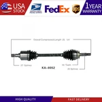 For Kia SPECTRA5 Auto Trans 2007-2009 Front Left Cv Axle Half Shaft New. Price: $133.39.