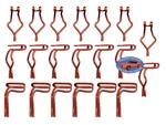 Door Panel Spring Retainer Clips Fits Mopar Chrysler Plymouth Dodge 20PC Aa New. Price: $13.53.