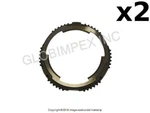 Porsche (1995-2011) Synchro Ring (2 Pcs) Oem Getrag + Year Warranty New. Price: $308.85.