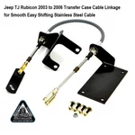 Transfer Case Cable Conversion Shifter Kit Jeep Wrangler Rubicon 03-06 J0048480 New. Price: $168.99.