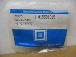 Gm Manual Transmission Vent Pipe 15581915 New. Price: $11.80.