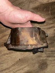 Ford New Process Transfer Case Rear Output Speedometer Housing NP205 Used. Price: $70.00.