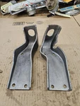1956-1962 Corvette Front Engine Mount Support Brackets 3711639 3711640 One Bent Used. Price: $150.00.