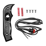 B&m 81078, Magnum Grip Shifter Side Plate, Aluminum, Black, With Switch, Each New. Price: $149.95.