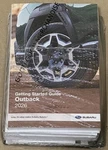 2026 Subaru Outback Owners Manual Touring Premium Limited Onyx Xt Navigation Se New. Price: $103.99.
