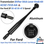 Ford Zf S5-42 S5-47 Speed Transmission Shifter Stick Knob Kit 4C3Z-7210-AA New. Price: $49.81.
