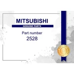 Genuine Mitsubishi Bearing M/t - Multiple Part Numbers Set 2528A New. Price: $59.99.