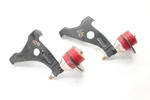 09-12 Porsche Cayman 2.9L Pair Of Aftermarket Prg Transmission Mounts Used. Price: $249.99.
