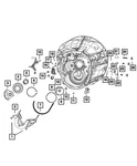 Genuine Mopar Needle Roller Bearing 68331215AB New. Price: $76.92.