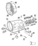 Genuine Mopar Gearshift Detent 5099886AA New. Price: $6.90.