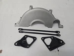 Transmission Inspection Cover Chevy Gmc 4X4 TH400 350 700R4 4L60E Bolt K Case Used. Price: $335.00.