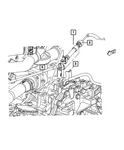 Genuine Mopar Shift Cable 68024360AB New. Price: $192.84.