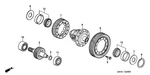 Genuine Honda Differential Assembly 41100-PVG-000 New. Price: $490.40.