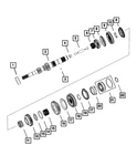Genuine Mopar Third Gear 5191010AA New. Price: $266.00.
