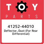 41252-44010 Toyota Deflector, Dust (for Rear Differential) 4125244010, New Genui. Price: $15.54.