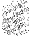 Genuine Mopar Reverse Synchronizer 5012125AA New. Price: $377.85.