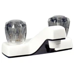 Valterra Phoenix Faucets PF212203 Dual Handle 4" Bathroom - White New. Price: $37.59.